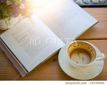 Empty coffee cup after drink coffee Empty coffee cup after drink coffee 26349980