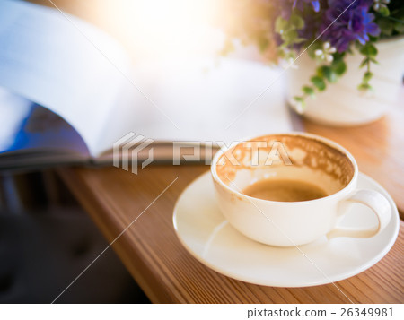 Soft image empty coffee cup Soft image empty coffee cup 26349981