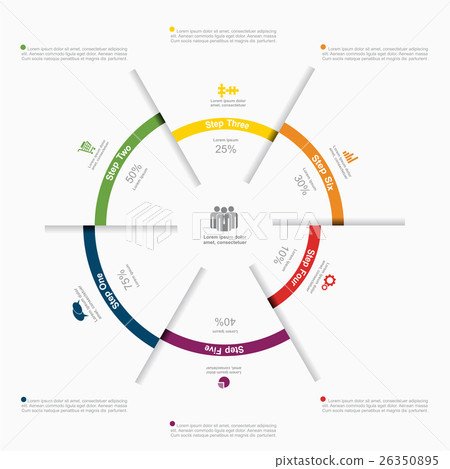 Infographic design template. Vector illustration. 26350895