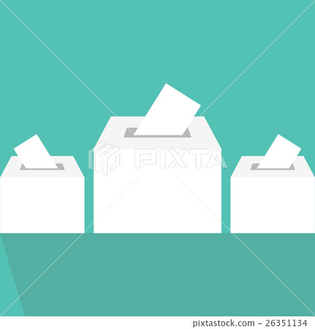 Voting concept in flat style. - Stock Illustration [26351134] - PIXTA