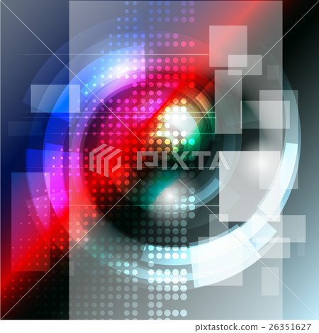 Technology concept abstract vector background - Stock Illustration ...