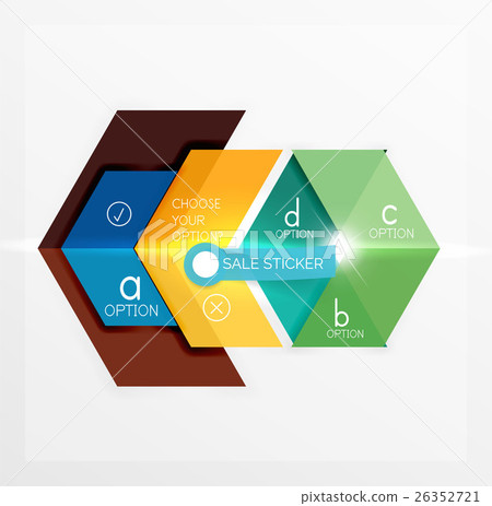 Business paper infographic templates 26352721