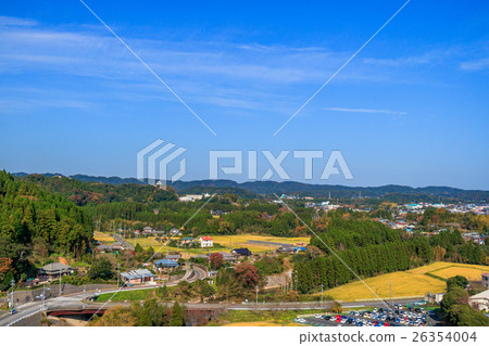 Aerial view of Otaki-cho area 26354004