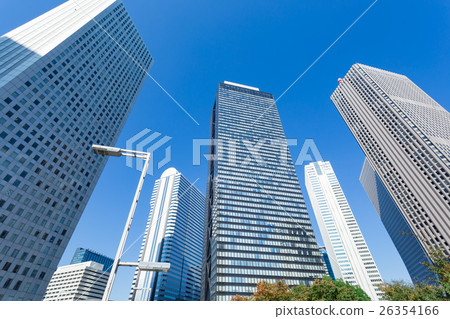 東京_新宿_高層建築城市企業形象 26354166