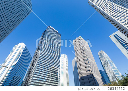 東京_新宿_高層建築城市企業形象 26354332