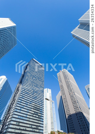 Tokyo _ Shinjuku _ High-rise building city business image 26354334