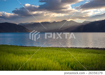 Beautiful Pangong lake view in morning 26356179