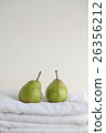 Bath towels and pears 26356212