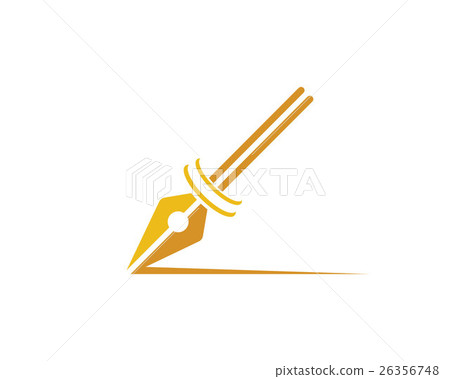 Feather pen Logo Vector Feather pen Logo Vector 26356748