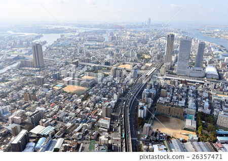 大阪市港區鳥瞰圖 大阪市港區鳥瞰圖 26357471