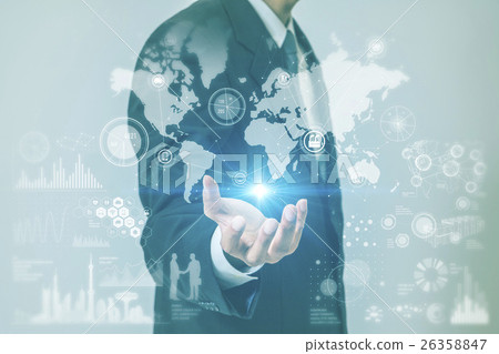 Global business image 26358847