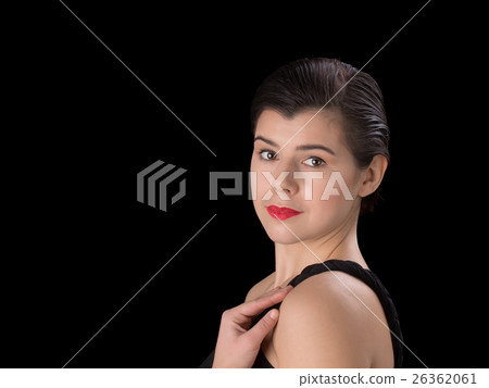 Woman hands on chest Woman hands on chest 26362061
