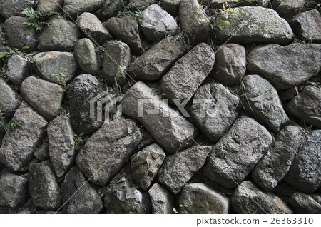 Stone wall with a shadow mask Stone wall with a shadow mask 26363310