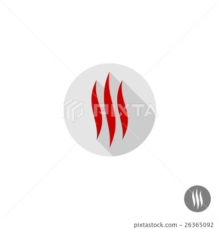 Fire flames sign - Stock Illustration [26365092] - PIXTA