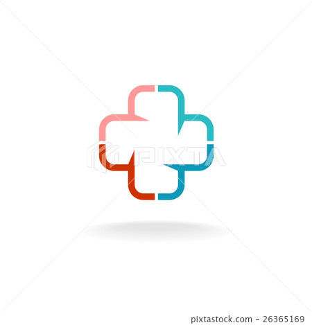 Medical cross logo 26365169
