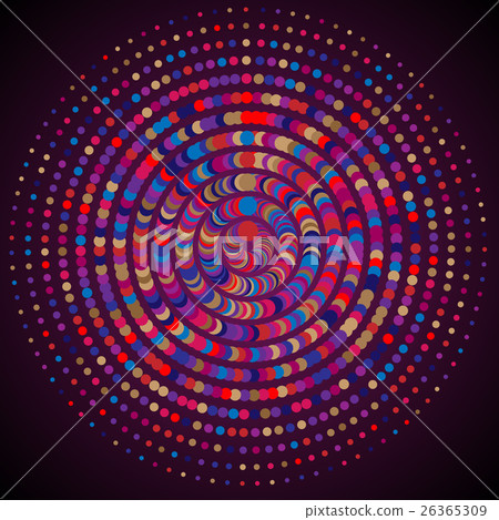 Vivid color celebration round particles background Vivid color celebration round particles background 26365309