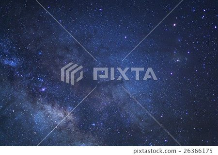 Close-up of Milky way galaxy with stars and space 26366175
