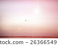 houses on piles on water at the time sunset 26366549