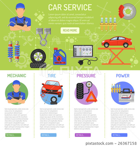 Car Service Infographics 26367158