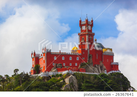 Pena Palace in Sintra - Portugal Pena Palace in Sintra - Portugal 26367641