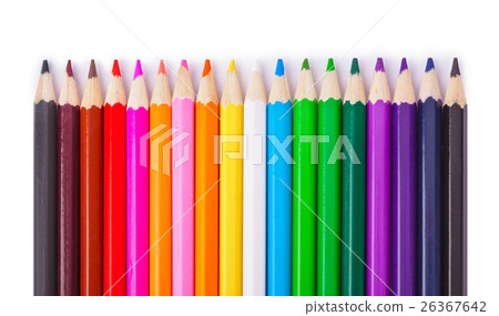 Multicolored pencils Multicolored pencils 26367642