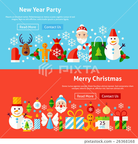 Winter Holidays Website Banners Winter Holidays Website Banners 26368168