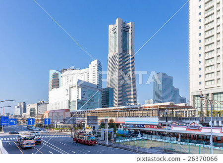 Sakuragicho Station and Landmark Tower 26370066
