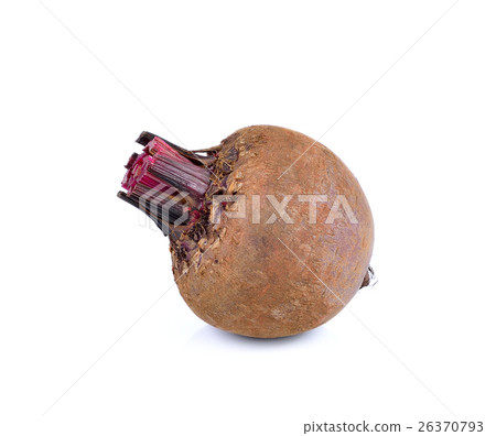 Fresh beetroot isolated on white background 26370793