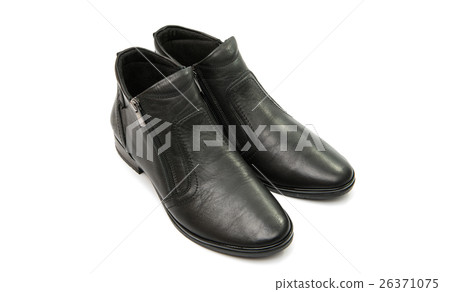 leather female shoes isolated 26371075