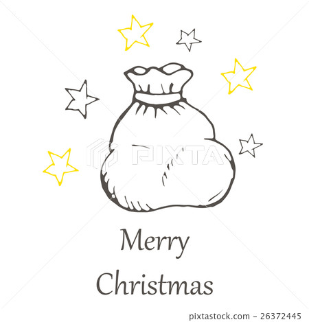 vector Christmas and new year hand drawn seamles vector Christmas and new year hand drawn seamles 26372445