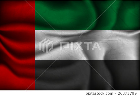 wave country flag with shadows 26373799