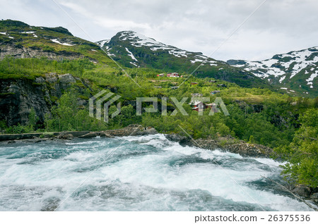 Kjosfossen waterfall dam, Norway Kjosfossen waterfall dam, Norway 26375536