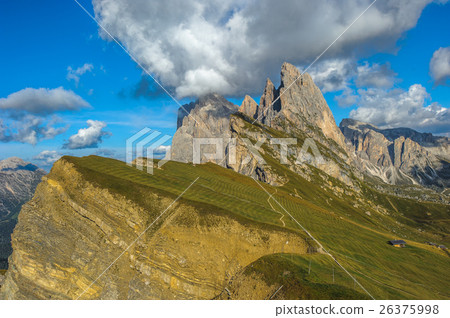 Seceda peak, Odle mountain range, Gardena Valley 26375998