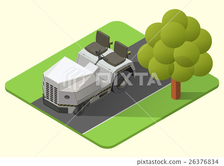 airport baggage truck vector 26376834