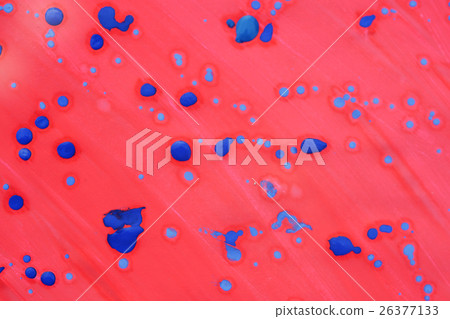 pink background with drops of blue pink background with drops of blue 26377133