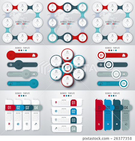 Set with infographics 26377358