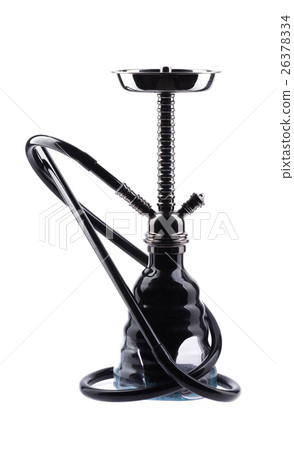 Modern hookah isolated on white background Modern hookah isolated on white background 26378334