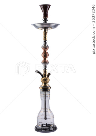 Classic hookah isolated Classic hookah isolated 26378346