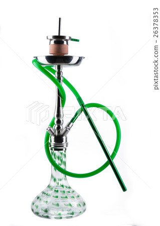 Modern hookah isolated on white background Modern hookah isolated on white background 26378353