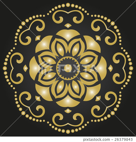 Floral Vector Abstract Pattern Floral Vector Abstract Pattern 26379843