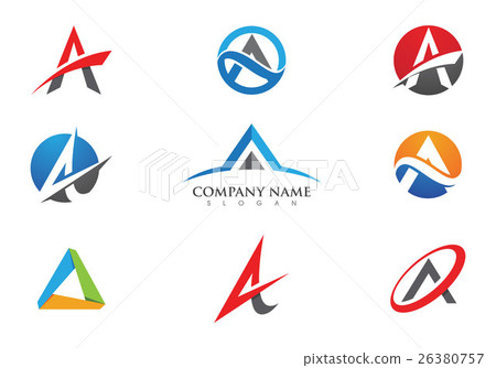 A Letter Logo Template A Letter Logo Template 26380757