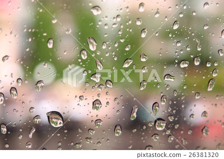 車窗雨滴 車窗雨滴 26381320