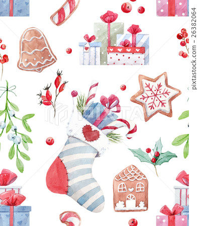 Nice christmas vector pattern Nice christmas vector pattern 26382064
