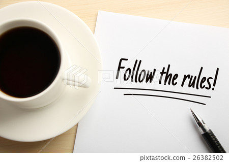 Follow The Rules Follow The Rules 26382502