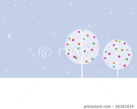 Tree snow Tree snow 26382834