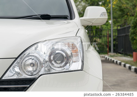 Headlights of a Car 26384485
