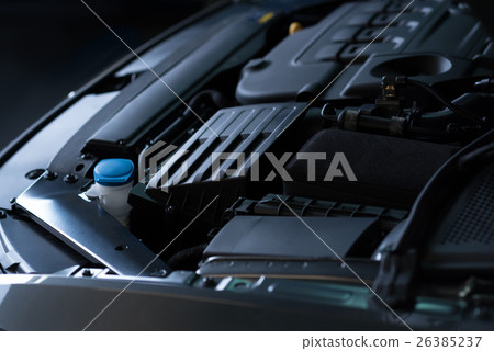 Close up of car engine Close up of car engine 26385237