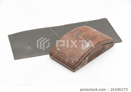 Used tools Sandpaper holder 26386373