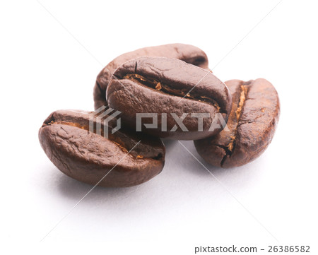 Coffee Beans On White 26386582