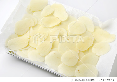 Sliced potatoes Sliced potatoes 26386675